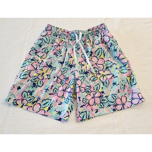 Chubbies Men's Floral Swim trunk Lg 7" inseam - Picture 1 of 11